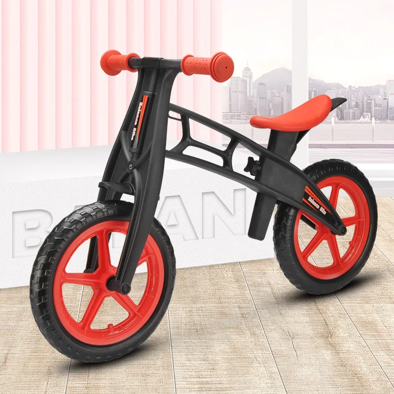 

Safe Light 12-Inch Children Two-wheeled Balance Vehicle Non-Pedal Learner Scooter Kids Learner Racing Kids Balance Bike