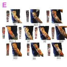 ; 6/10/20 шт. нейлоновая эластичная фальшивая, временная татуировка, длина рукава, татуировка на руку поставки hh88