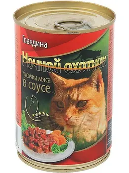 

Night Hunter NIGHT HUNTER for adult cats with beef sauce