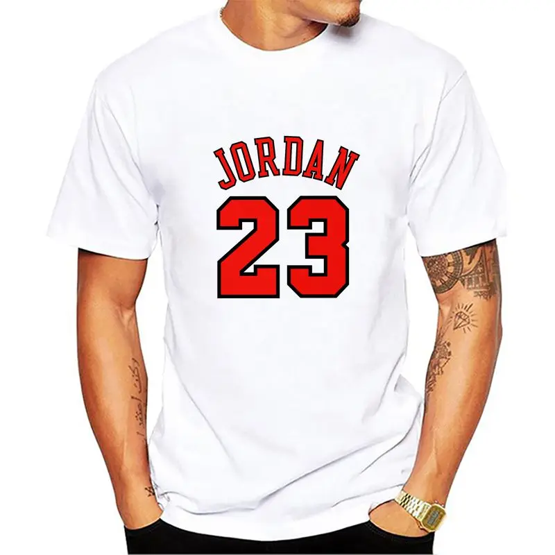 Новинка 2018 брендовая одежда Jordan 23 Мужская футболка Swag хлопковая с принтом Homme