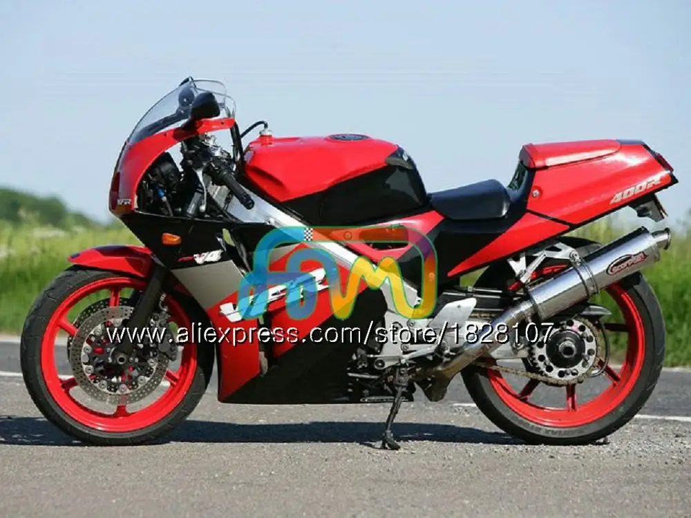 RVF400R NC30 для HONDA VFR400 R V4 VFR400R 91 92 93 94 88BS. 87 ЛРВ 400 R NC35 серебристо-серый 400R 1991 1992 1993 1994 обтекатель - Цвет: No. 25