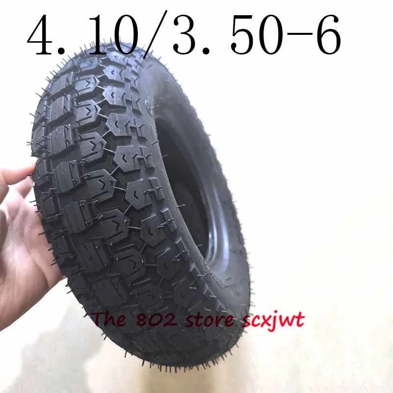 Good Quality 4.10/3.50-6 Inner and Outer Tyre for Mobility Scooter. Amusement Park Facilities. Electric Vehicle. Wheelbarrow