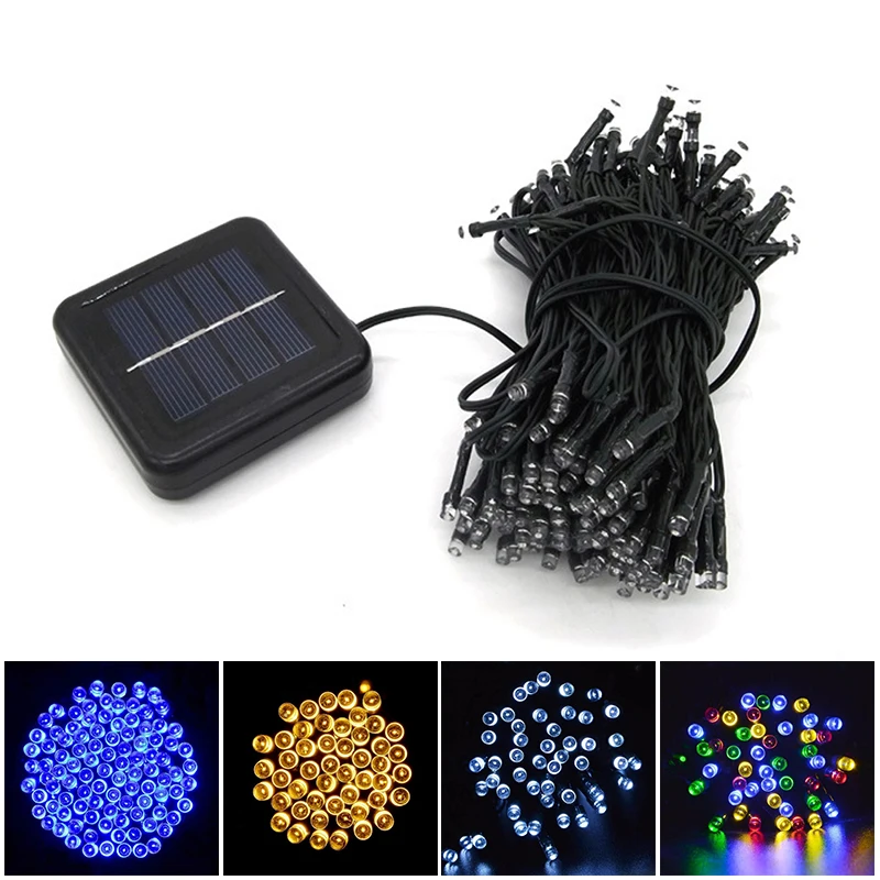 200LED уличный солнечный светильник, праздничный декор для сада, Новинка