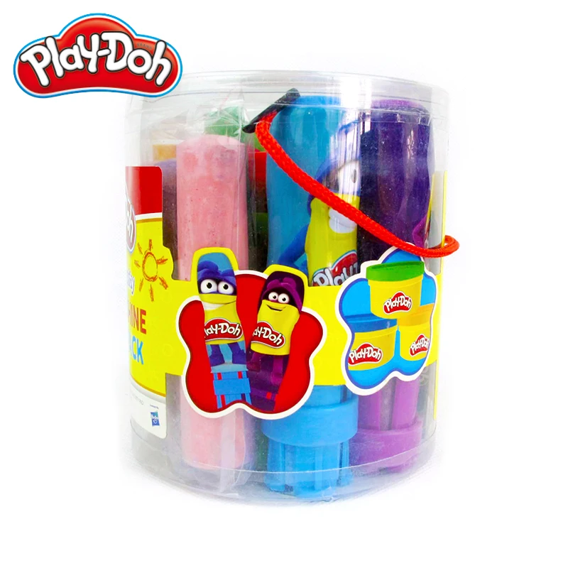 

Hasbro Play Doh 8-color Chalk Contains 3 Cans of Color Mud Colored Crayon Set Environmental Children Painting Plasticine Set