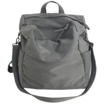 

Women's Shoulder Bag Nylon Casual Travel Tote Bag Solid Satchel Hand Bag Gray