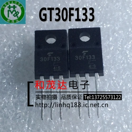 10 шт./лот GT30F133 30F133 TO-220F на
