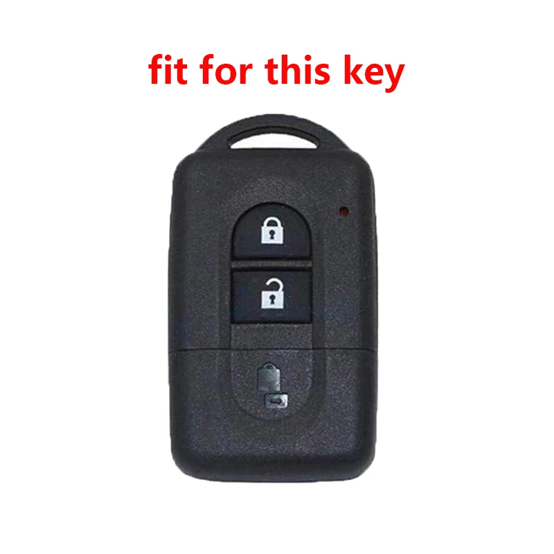 Силиконовый чехол для Nissan Micra K12 Qashqai Juke X Trail Navara Note Tiida Pathfinder Holder|Футляр