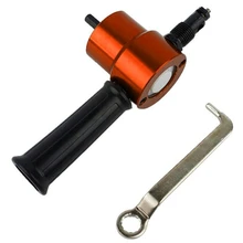 Coupe scie à grignoteuse en métal 69HF, Double tête, coupe feuille métallique, fixation de foret pour couper les outils métalliques
