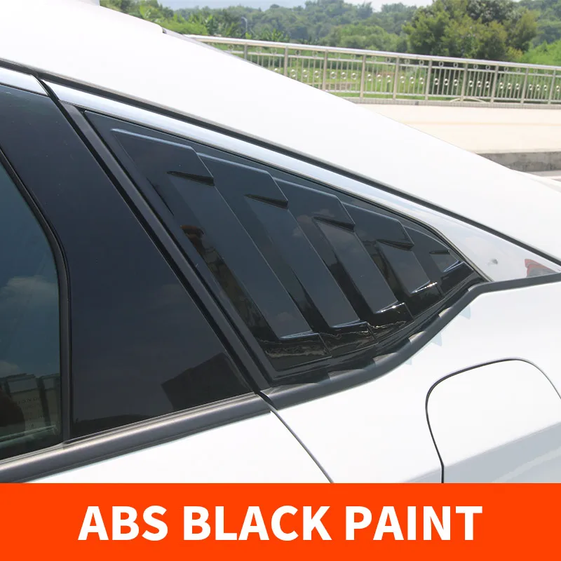Bright 2pcs Подходит для 10го Honda Accord задние шторы модифицированные крышки двигателя аксессуары для стайлинга автомобилей - Цвет: Bright 2pcs