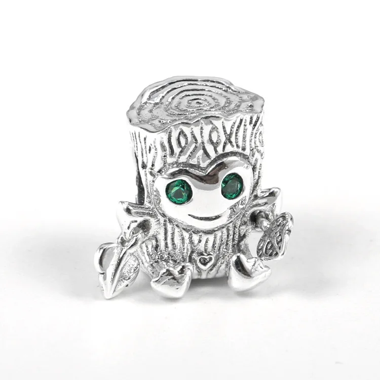

Original 925 Sterling Silver Beads charm Sweet Tree Monster Charm Fit Pandora Bracelet Bangle Necklace Women DIY Jewelry 2019