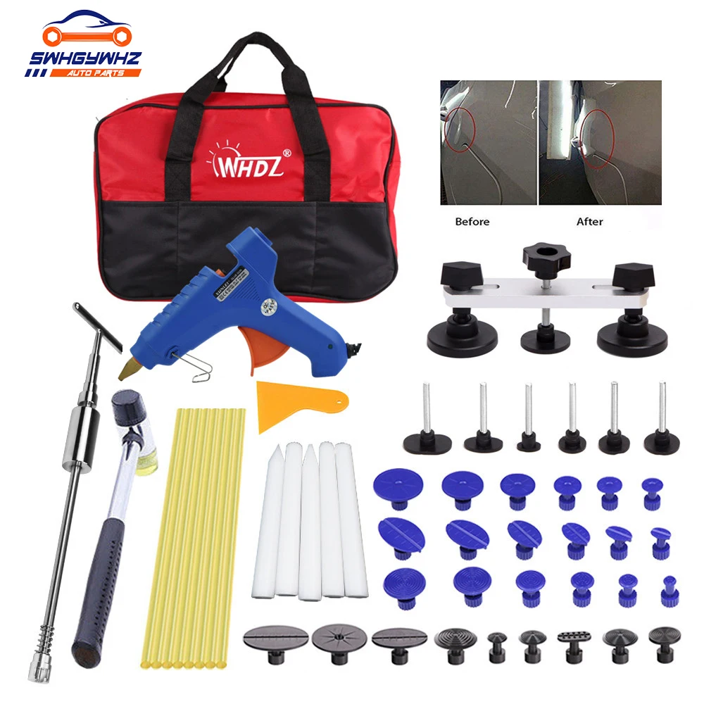 Swhgywhz Panitless Dent Repair Auto Body Tools Dent Master Body Work Kit Di Riparazione Remover Puller Panels