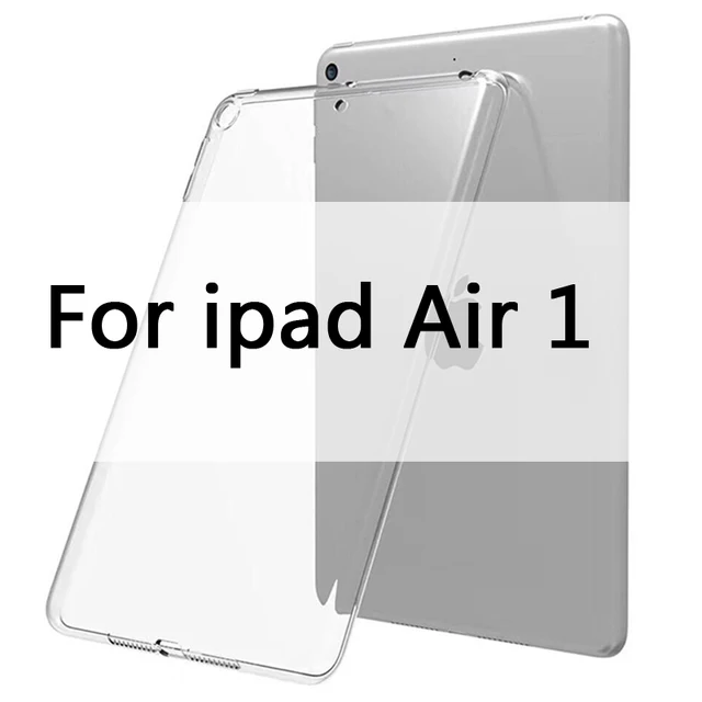 Case For iPad 10.2 2019 MiNi 2 3 4 5 TPU Transparent Silicone Shockproof Cover For New iPad 2017 2018 Pro 10.5 Air 1 2 Back Case For ipad Air 1