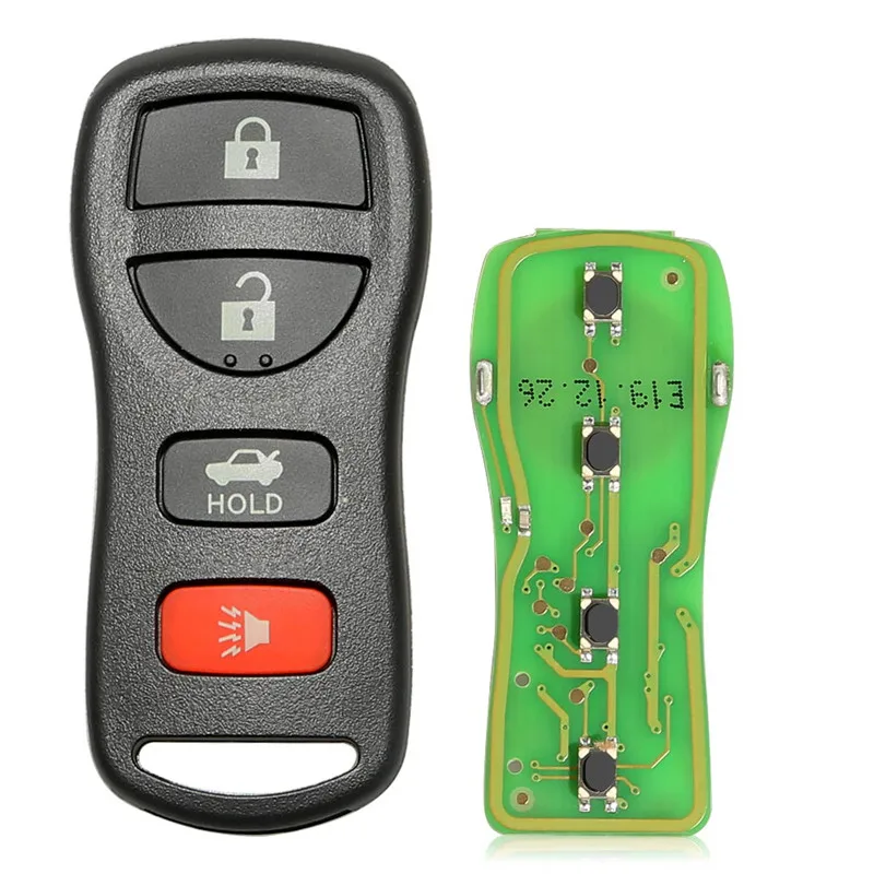 Xhorse XKNI00EN VVDI для NISSAN 4 кнопочный ключ 10 шт./лот| |