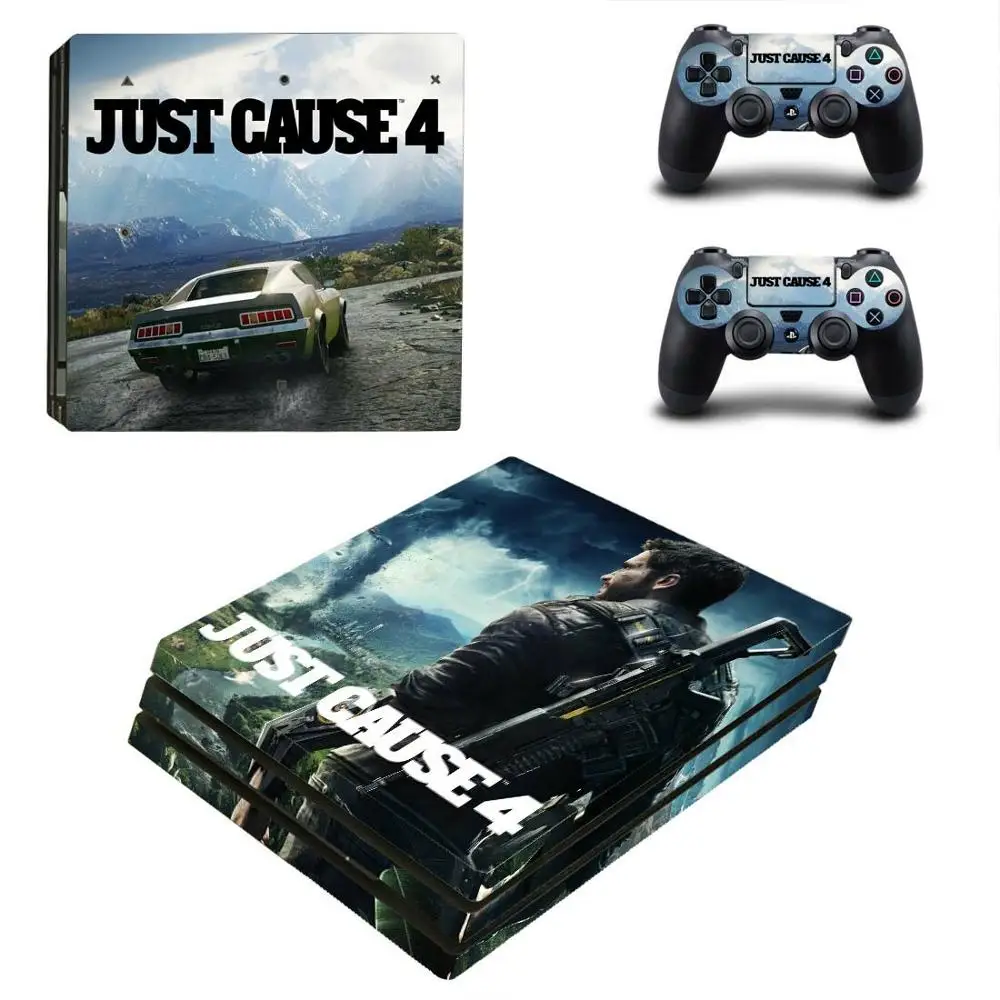 YSP4P-3069 PS4 Pro Just Cake 4 стикер s PS 4 Play станция 4 Pro виниловые наклейки на кожу Pegatinas для playstation 4 Pro консоль и контроллер - Цвет: YSP4P-3069