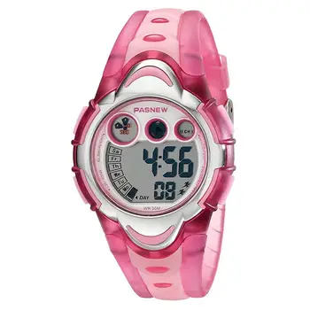 

MISSKY LED Waterproof Sports Digital Watch for Children Girls Boys (Pink)