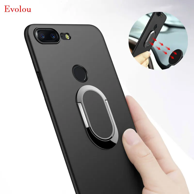 

Magnet Ring Holder Silicone Back Cover Holder TPU Case for Samsung A5 A6 A8 2018 A5 A3 A7 2017 S7 S6 Edge S5 J7 J5 J3 2016 Cover