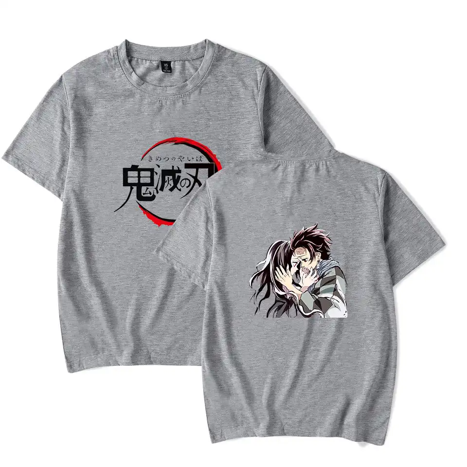 2020 Demon Slayer T Shirt Mens Women Kimetsu No Yaiba Anime T Shirt Short Sleeve Cotton Kpop Tops And Tee Summer Tshirt T Shirts Aliexpress