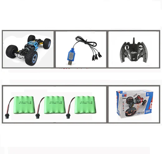 set3 Радиоуправляемая машина на радиоуправлении 2,4 GHz 4WD Twist-пустынные автомобили внедорожная Багги игрушка высокая скорость скалолазание Радиоуправляемая машина детские игрушки VSQ70 - Цвет: set3