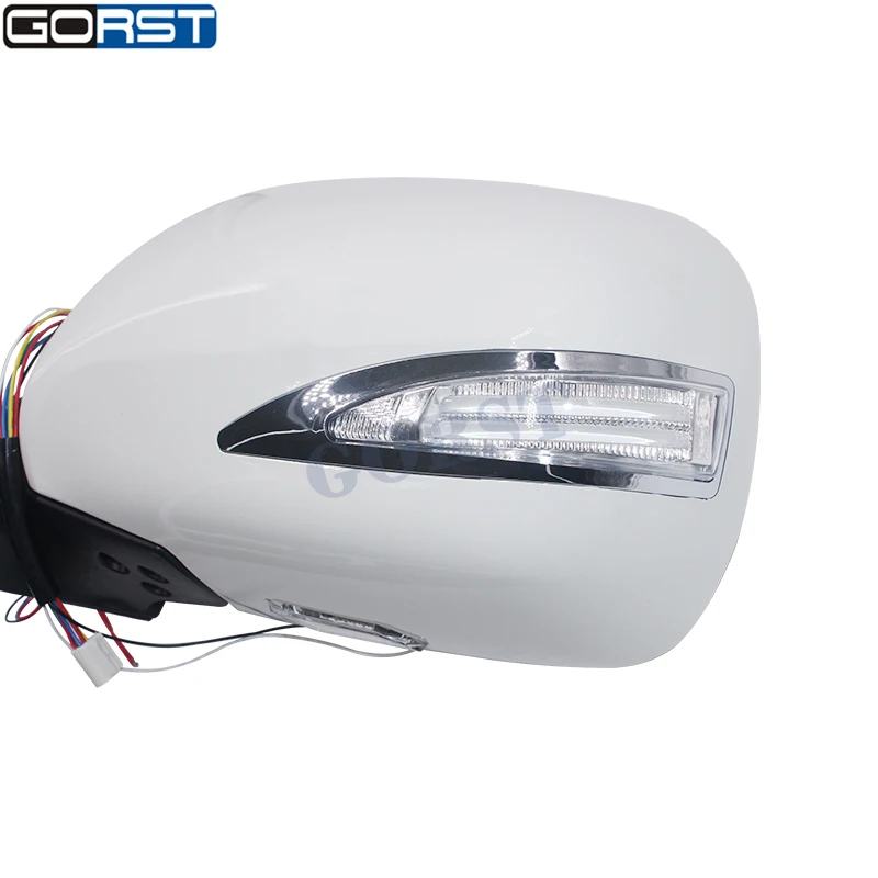 Accessories Car-Styling Electric Reflector Rearview Mirror Side Mirror Exterior With Led Light For Toyota Hiace 200 2005-2015-10