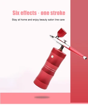 

Lady Oxygen Meter Home Hydrating Portable Oxygen Meter High Pressure Essence Imported Small Bubble Beauty Equipment