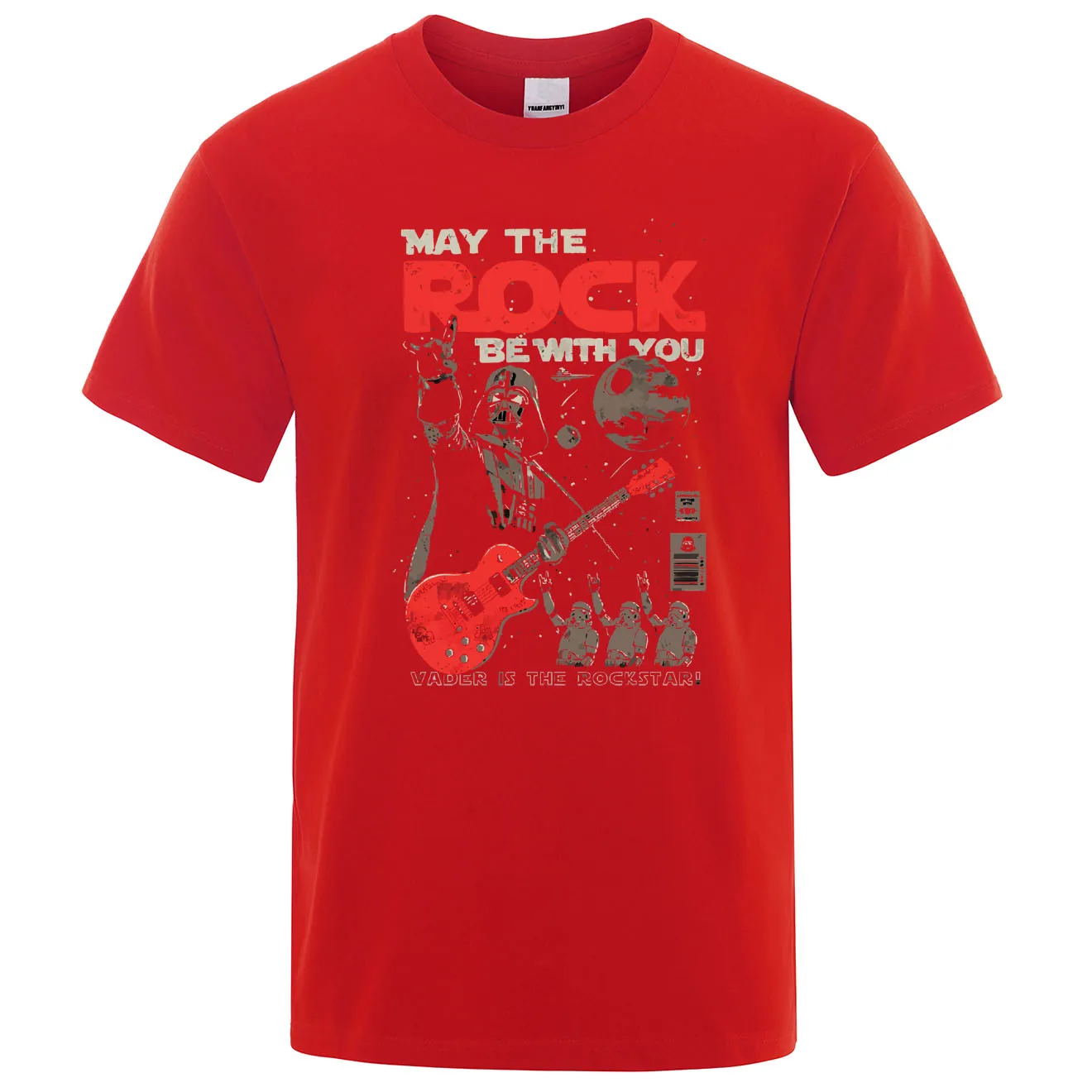 Мэй рок быть с вами Футболка с принтом Звездные войны хип-хоп Мужская футболка Мода лето хлопок высокое качество реглан мужские топы s