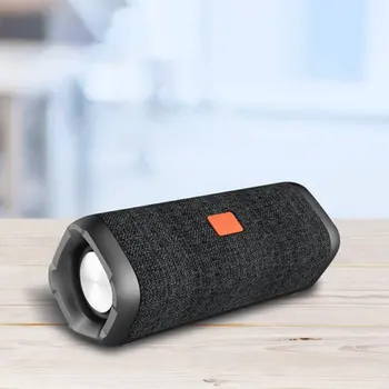 

Fabric Waterproof Speaker Small Steel Cannon Subwoofer Outdoor Audio True Wireless Stereo Portable Wireless Speaker