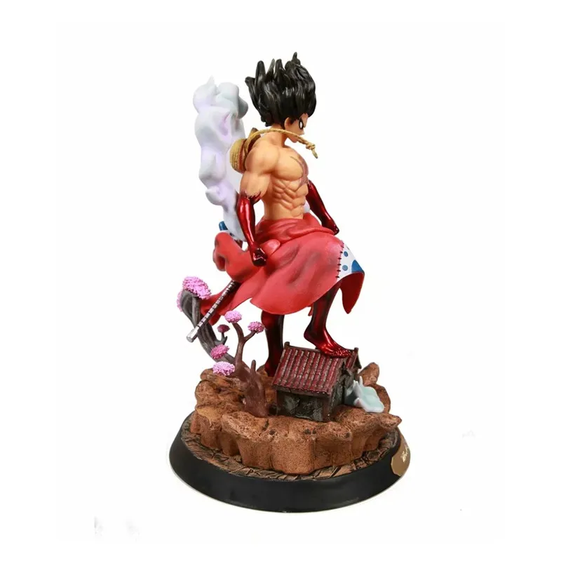37 см GK Аниме one piece кимоно Луффи фигурка Змея человек Луффи фигурка ПВХ Модель Коллекция игрушек