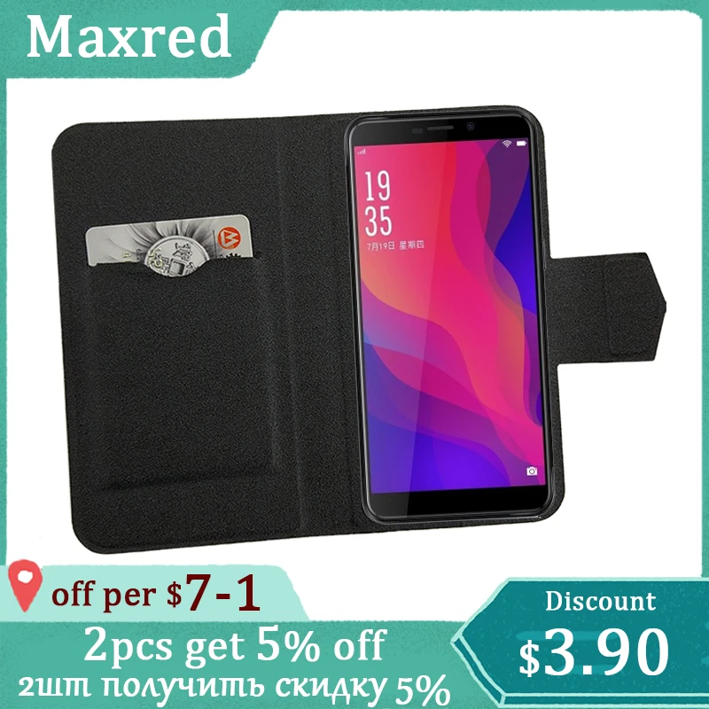 

5 Colors Hot!! Vernee X2 Case 6" Flip Ultra-thin Leather Exclusive Phone Cover Fashion Folio Book Card Slots