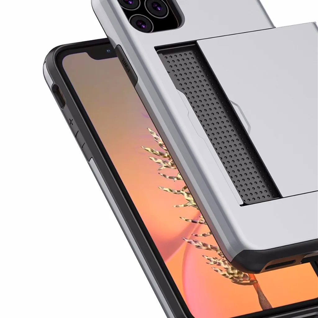 Чехол-Кошелек со слотом для карт для iPhone 11 чехол для iPhone 11 Pro 11 Pro Max кредитный держатель для карт чехол для телефона защитный чехол 19Sep