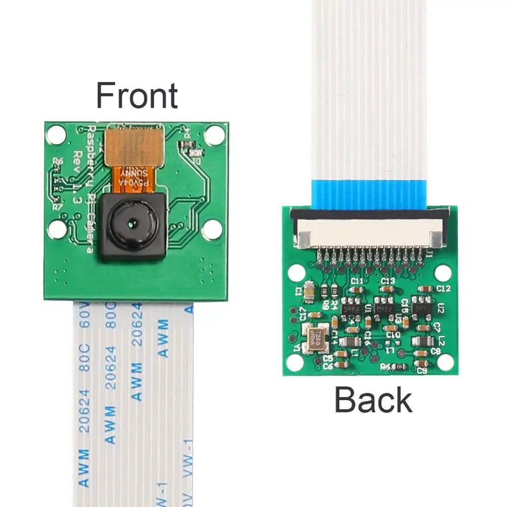 Raspberry Pi камера 1080p 720p Модуль камеры для pi 4 3 Модель B + 5 Мп веб нулевой кабель