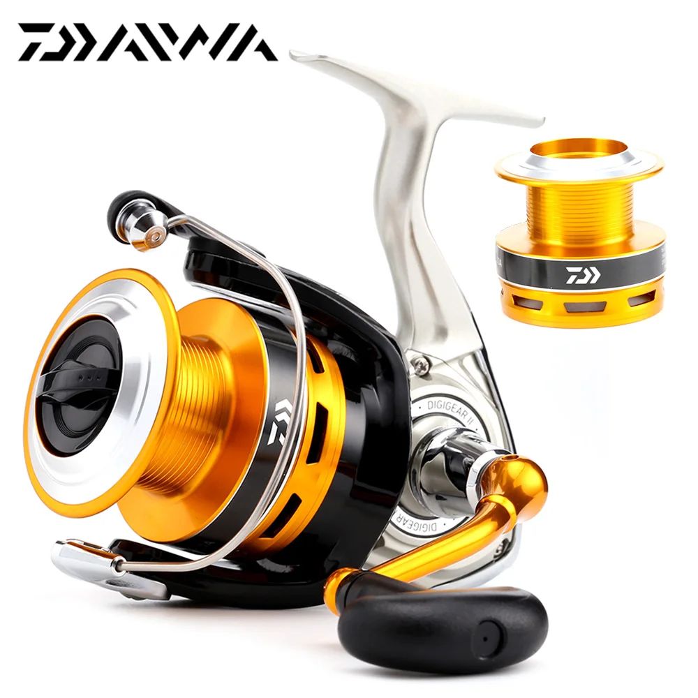 Оригинальная спиннинговая Рыболовная катушка DAIWA CREST A с легким корпусом 5 3: 1