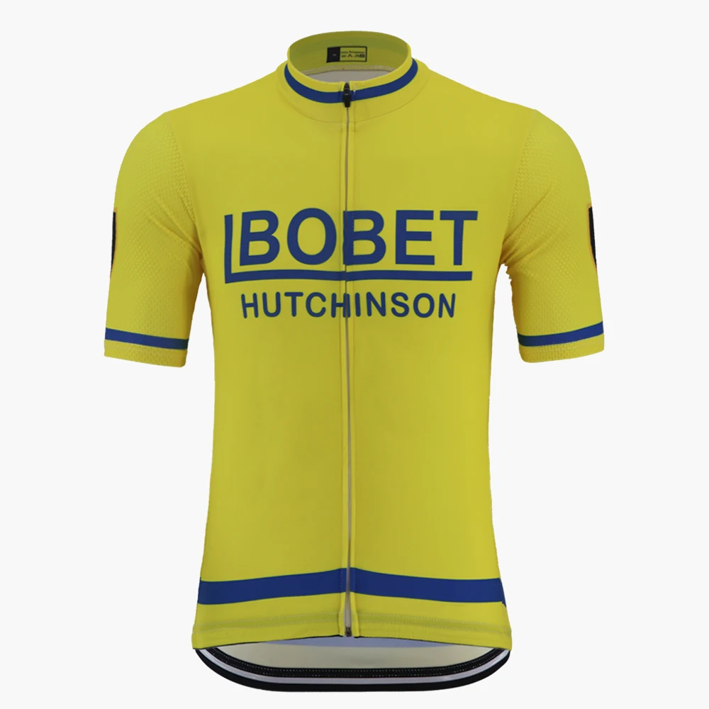 Pro Team Road Racing велосипедная майка Мужская Ретро велосипедная рубашка с коротким рукавом летняя быстросохнущая одежда для велоспорта mtb
