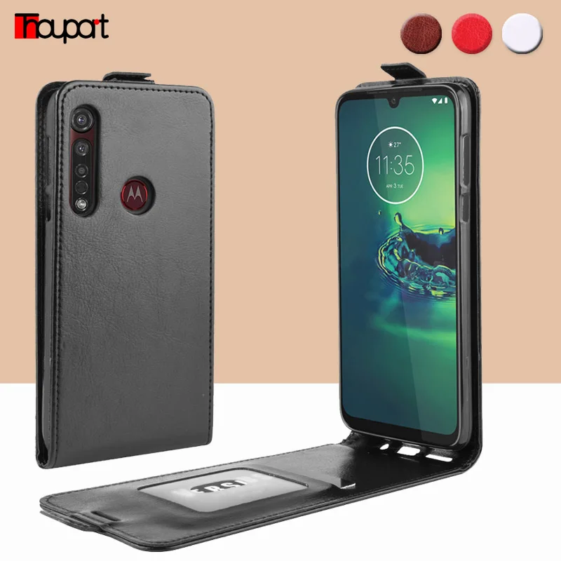 Thouport Кожаный чехол для Motorola One Macro Moto G8 Plus игровые чехлы силиконовый + складной