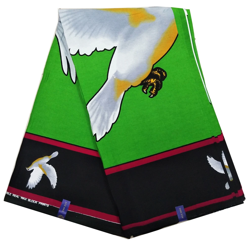 Популярная хлопковая настоящая голландская восковая африканская ткань с восковой печатью, высокое качество, Анкара, ткань из Анкары и Нигерии, батик, ткань