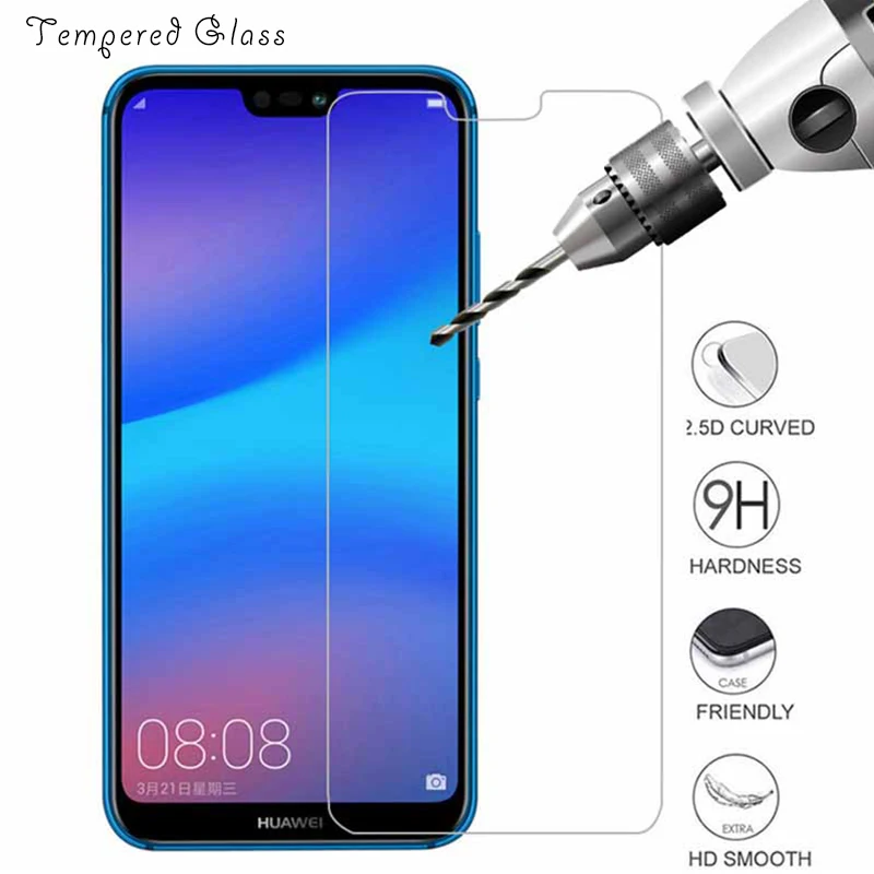 

Protective Film Screen Protector for Huawei Y3 Y5 Y6 ii Compact 9H Hard Toughed Tempered Glass for Huawei Y7 Priome Pro Y9 2019