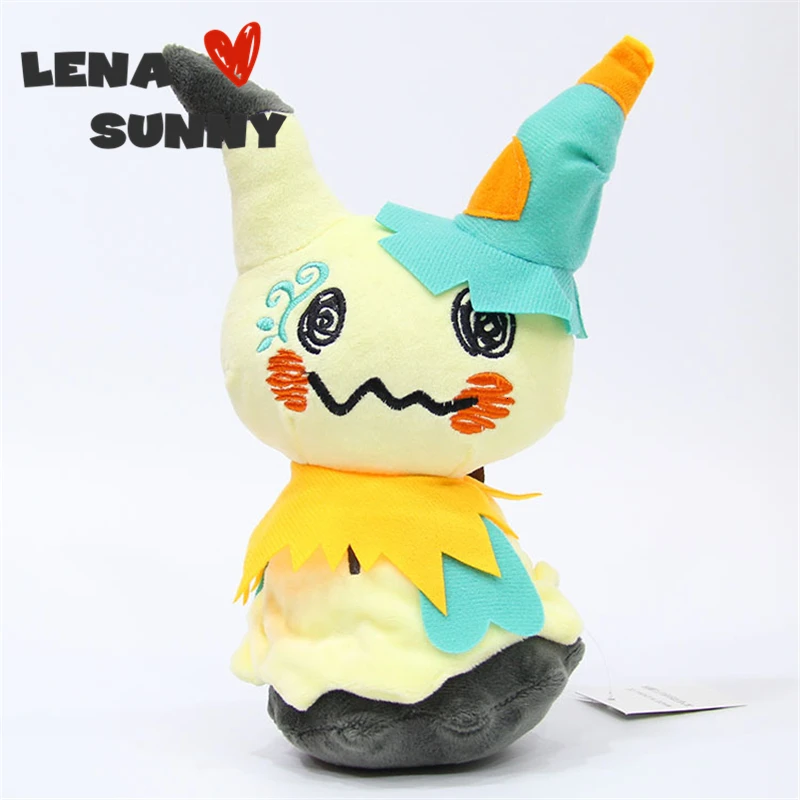 50 шт. 27 см аниме мультфильм Пикачу Хэллоуин Mimikyu Плюшевые игрушки Мягкая кукла подарки на день рождения для детей