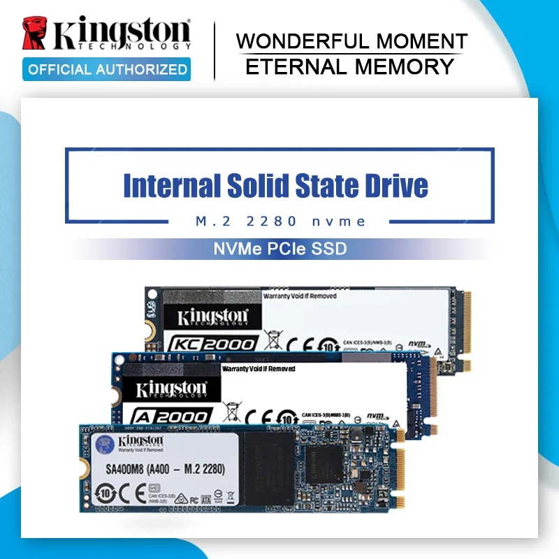 Kingston – disque dur interne ssd NVMe M.2 KC3000 PCIe 4.0, avec capacité  de 512 go, 1 TO, 2 TO, 4 TO, pour ordinateur de bureau, MSI, jusqu'à 7000  mo/s