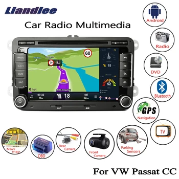 

Liandlee 2 Din Android Car For Volkswagen VW Passat CC 2008~2017 Radio CD DVD Player GPS Navi Navigation Maps Camera OBD TV