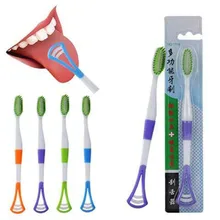 Зубная щетка для зеленого чая, 10 шт., щетка для чистки языка, щетка для чистки языка, свежее дыхание, зубная щетка для зеленого чая, 10 шт