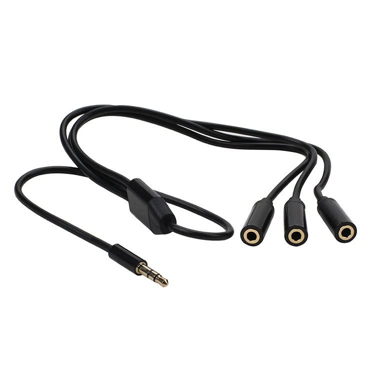 3 5 мм разъем 1 en pares auriculares linea sudio Y КАБЕЛЬ adaptador para divisores tableta MP3 MP4 мобильный
