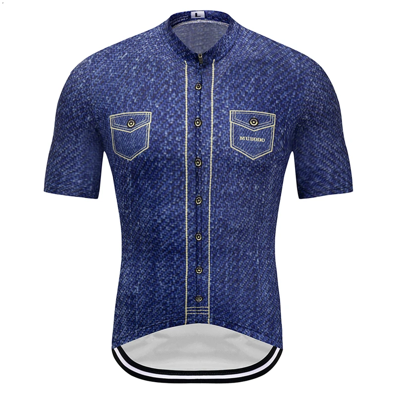 MU-001 roupa Велоспорт Джерси Mtb велосипедная одежда велокостюм из флиса короткий Майо Roupa Ropa De Ciclismo Hombre Verano велосипед Джерси - Цвет: MU-001