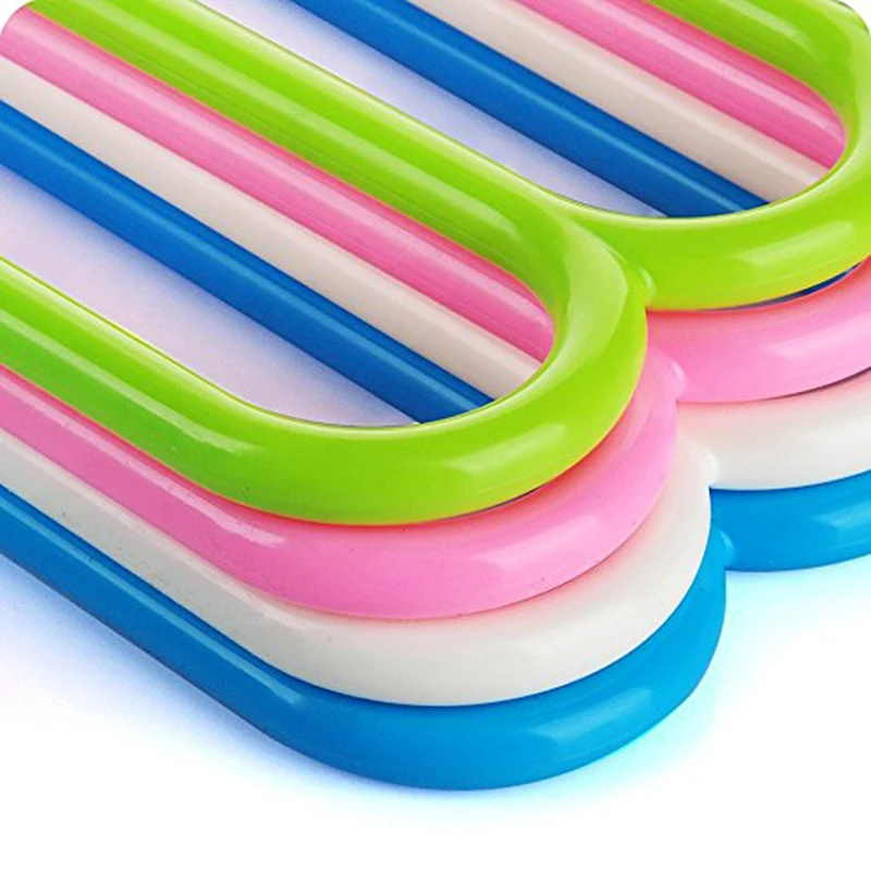 5 слоев Non-slip вешалка для одежды мульти-функциональные Брюки Одежда Вешалка Деревянные Многослойные хранения шарф галстуком-бабочкой Магия вешалка