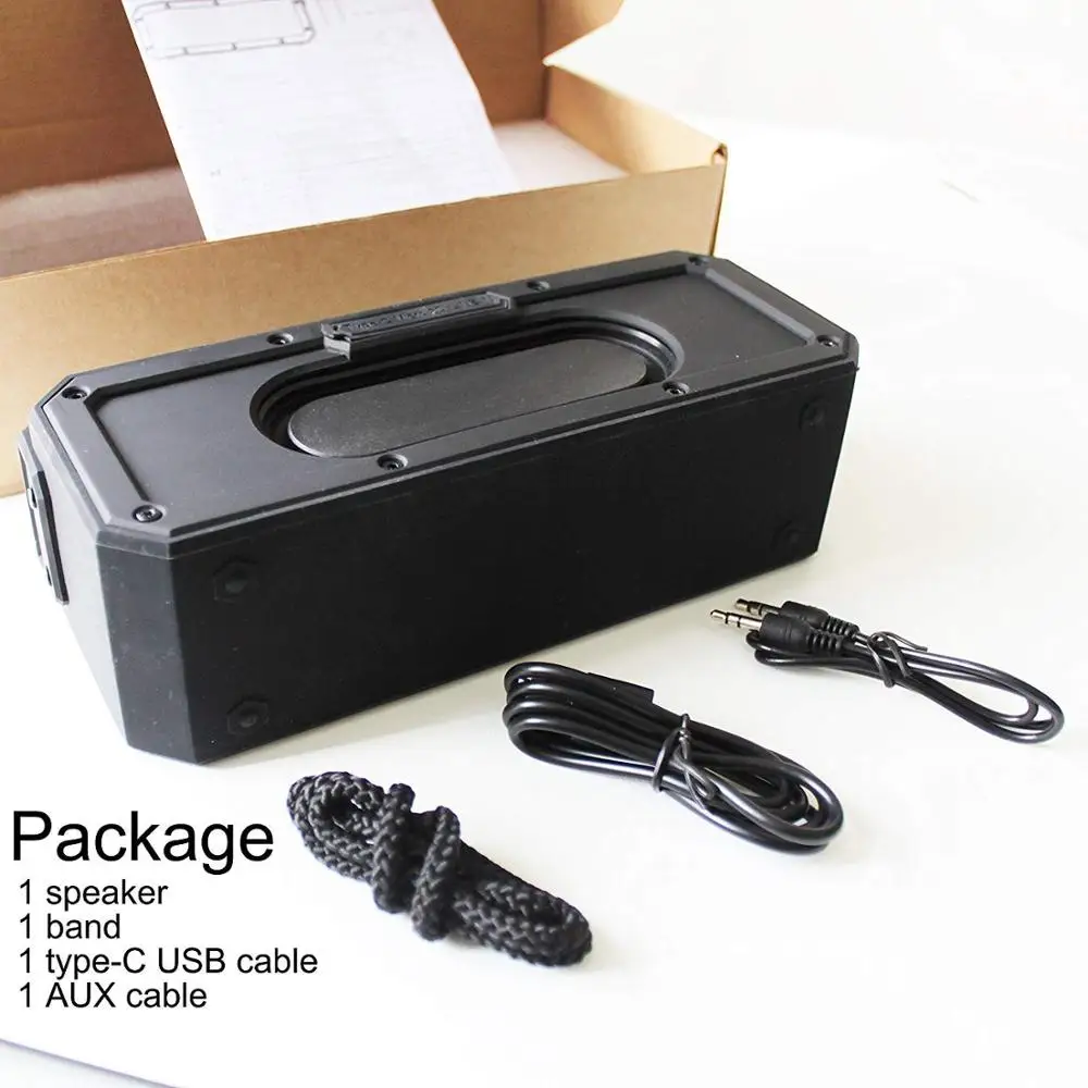 YOUXIU 40W Outdoor Bluetooth Speakers IPX7