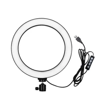 

Usb Interface Brightness Selfie Ring Light Adjustable Light Beauty Lamp On-camera Video Lights Smartphone Studio Photography g2