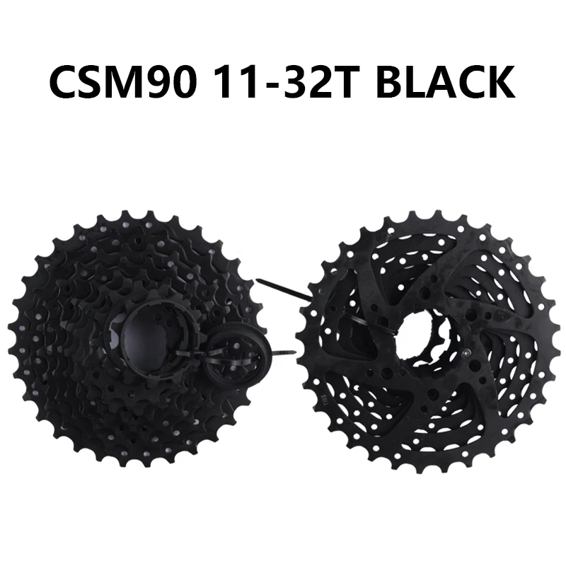 Bicycle cassette Bicycle sprocket gear Bicycle parts Bike sprocket Sunrace Bicycle Cassette 9 Speed Cassette MTB CSM98 CSM980 CSM90 CSM96 11-32/11-34/11-36/11-40T CSR91 12-25/11-28T For Road Bike
