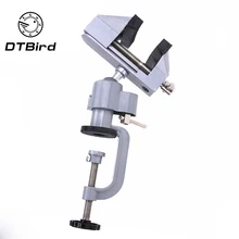 1 шт., заводские прямые тиски из алюминиевого сплава, плоские тиски, универсальные тиски, 360 градусов, поворотный стол, тиски двойного назначения, высокое качество