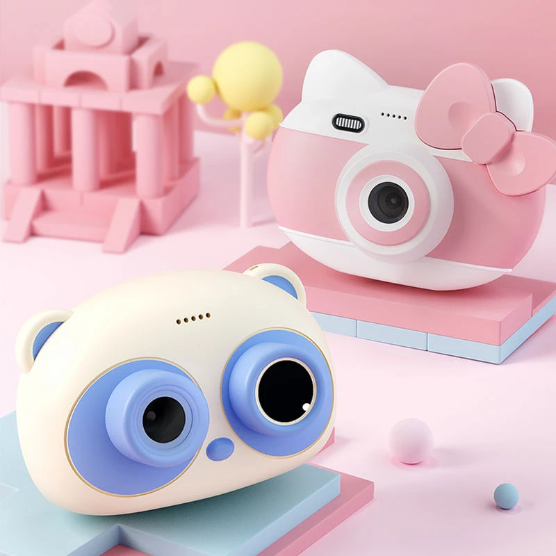 ポータブル子供パンダカメラ象カメラビデオおもちゃ 40 画素子供かわいいカメラプリンタ屋外写真ギフト Printers Aliexpress