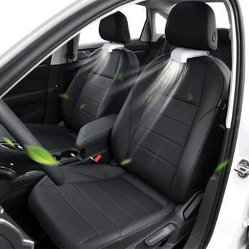 

2Pcs USB Car Fan Car Seat Back Fan Car Seat Headrest Fans 3-Speed Silent Gale Cooling Mini Car Seat Fan For Cars 5V 5W