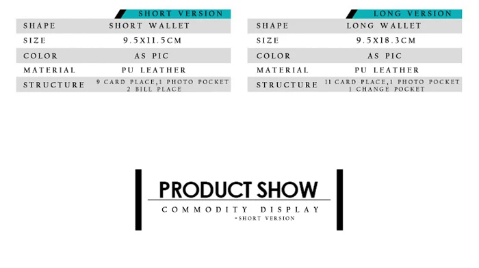 No Game No Life Wallet for Games Players Long Purse Short Carteira (2)