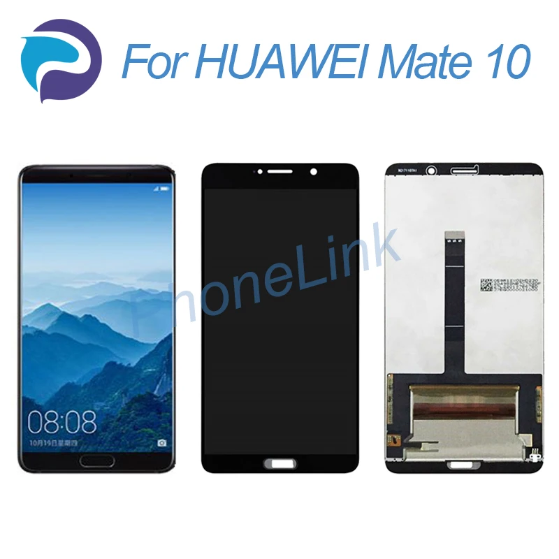 Mate 10 ЖК-экран 2560*1440 сенсорный дигитайзер дисплей в сборе заменитель ALP-L29/L09/AL00/TL00 |